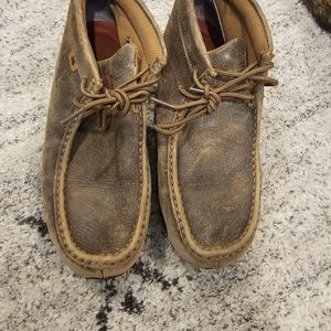 TWISTED X KID'S CHUKKA DRIVING MOC size 6